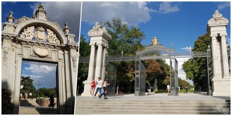 puerta felipe iv retiro madrid