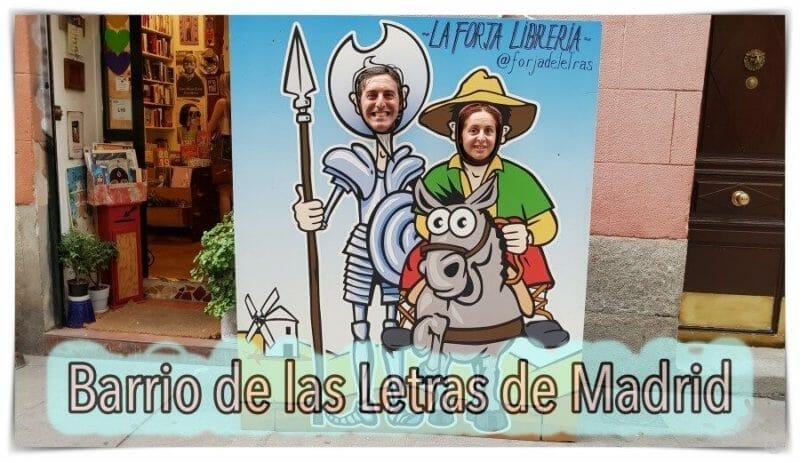 barrio de las letras Madrid