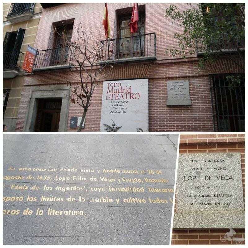 casa lope de vega barrio de las letras madrid