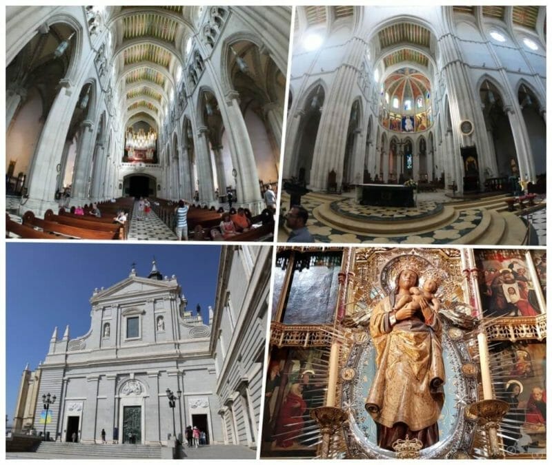 interior catedral almudena madrid