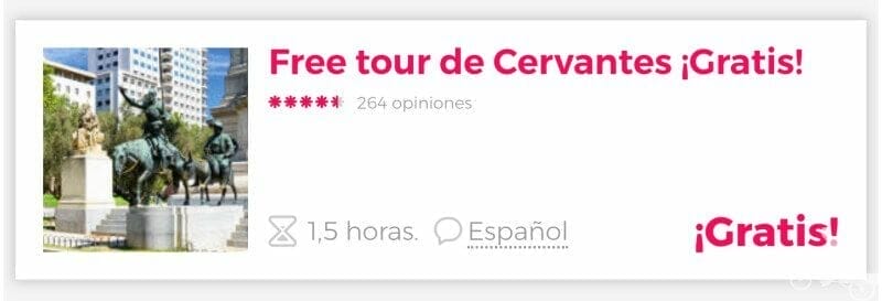 free tour por el barrio de las letras