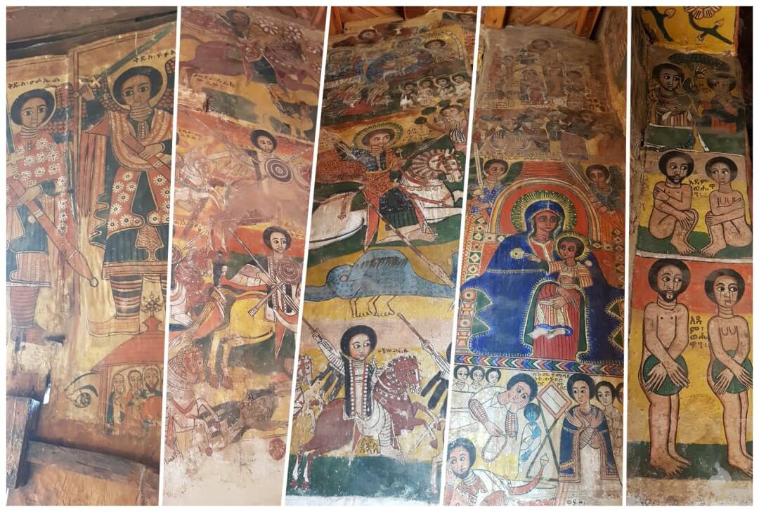 frescos iglesia abraha we atsbeha