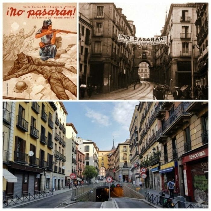 foto no pasaran madrid