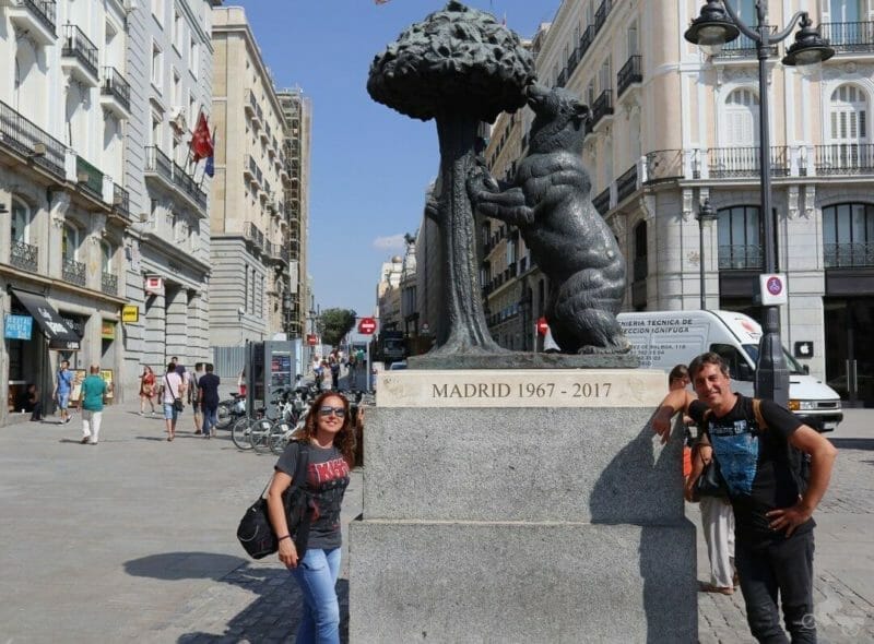 oso madrono plaza sol madrid