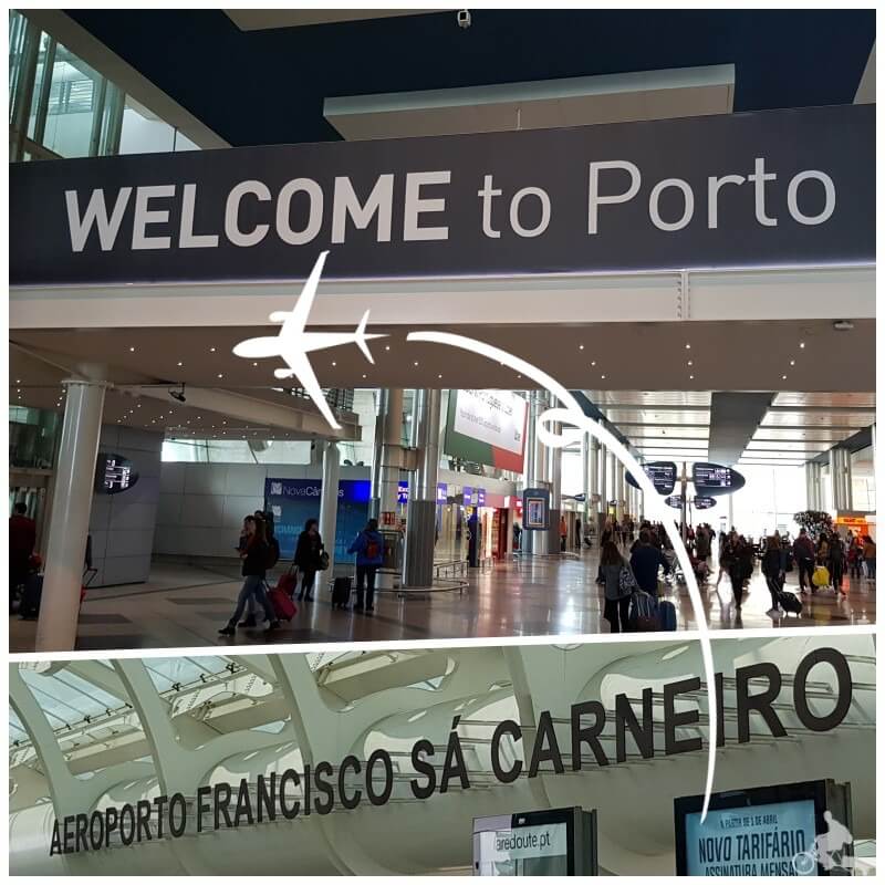 como ir del aeropuerto de oporto al centro
