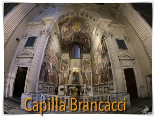 capilla brancacci florencia