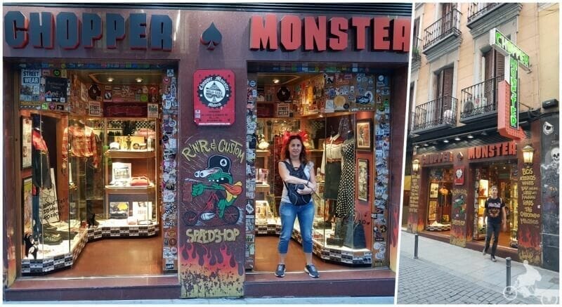 Chopper monster - barrio Malasaña Madrid