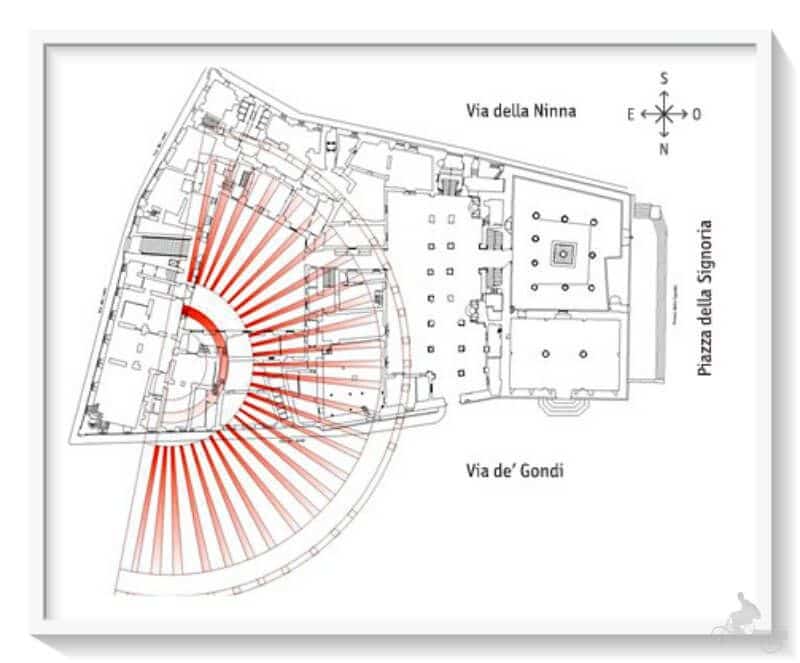 excavaciones del teatro romano de Florencia