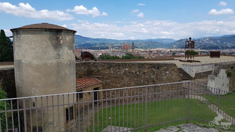 vistas desde el forte belvedere
