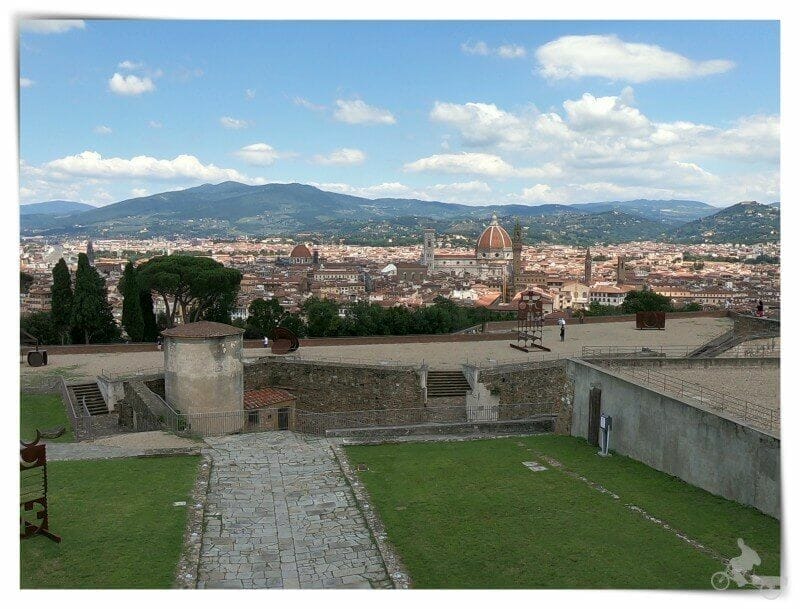 vistas desde el forte belvedere