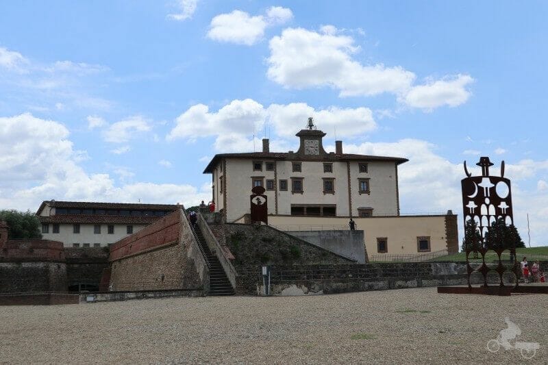 bar dentro del forte belvedere