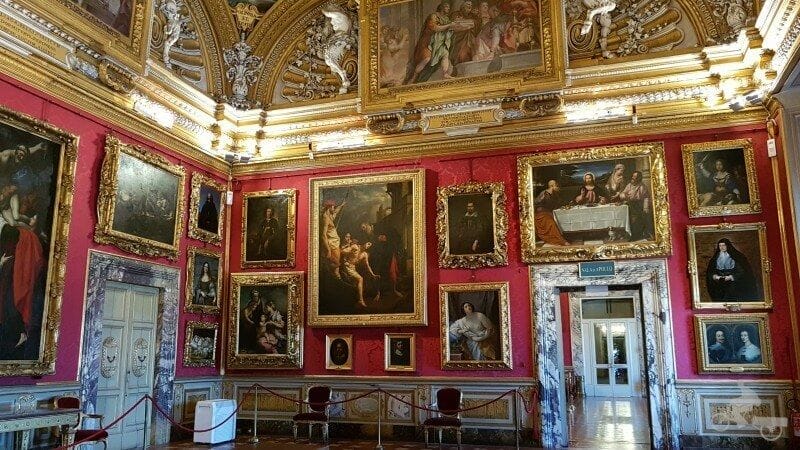 sala apolo palacio pitti