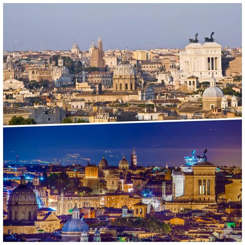 vistas roma desde Gianicolo 