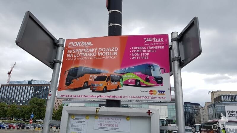 buses aeropuerto modlin varsovia modlin