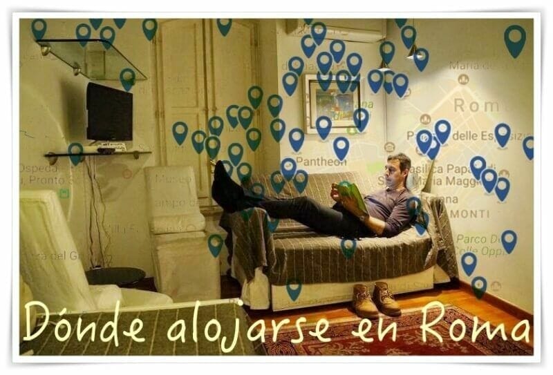 donde alojarse en roma