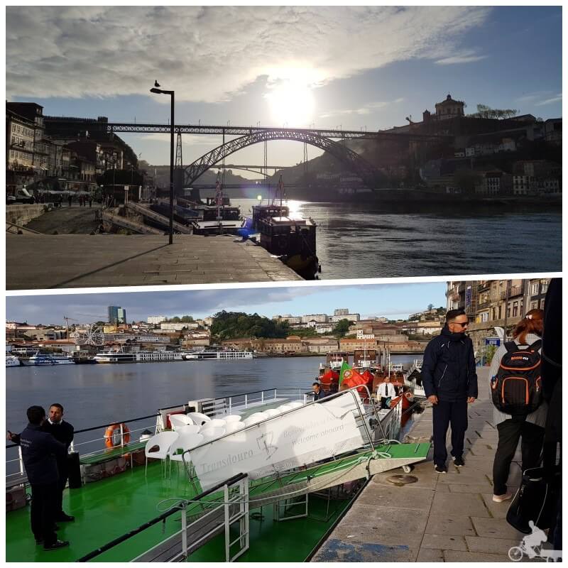 embarque crucero por el duero en oporto