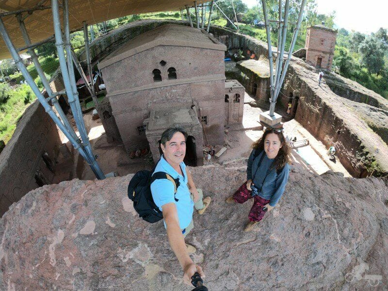 fachada Bet Maryam Iglesia lalibela etiopia