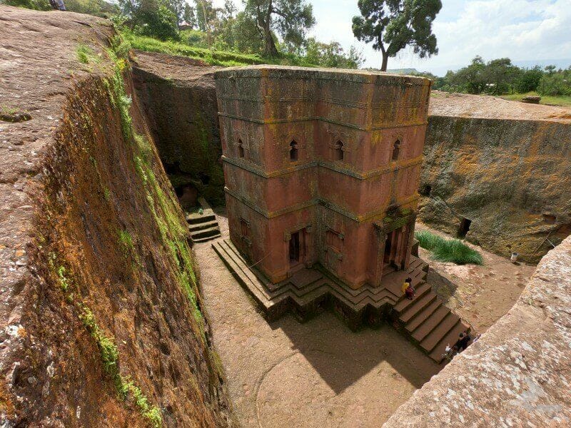 lalibela la iglesia de San Jorge 