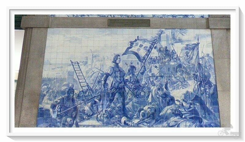 La conquista de Ceuta en 1415 en la estacion oporto
