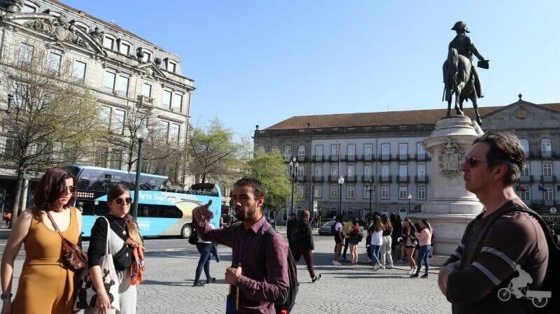 Monumento Pedro IV portugal