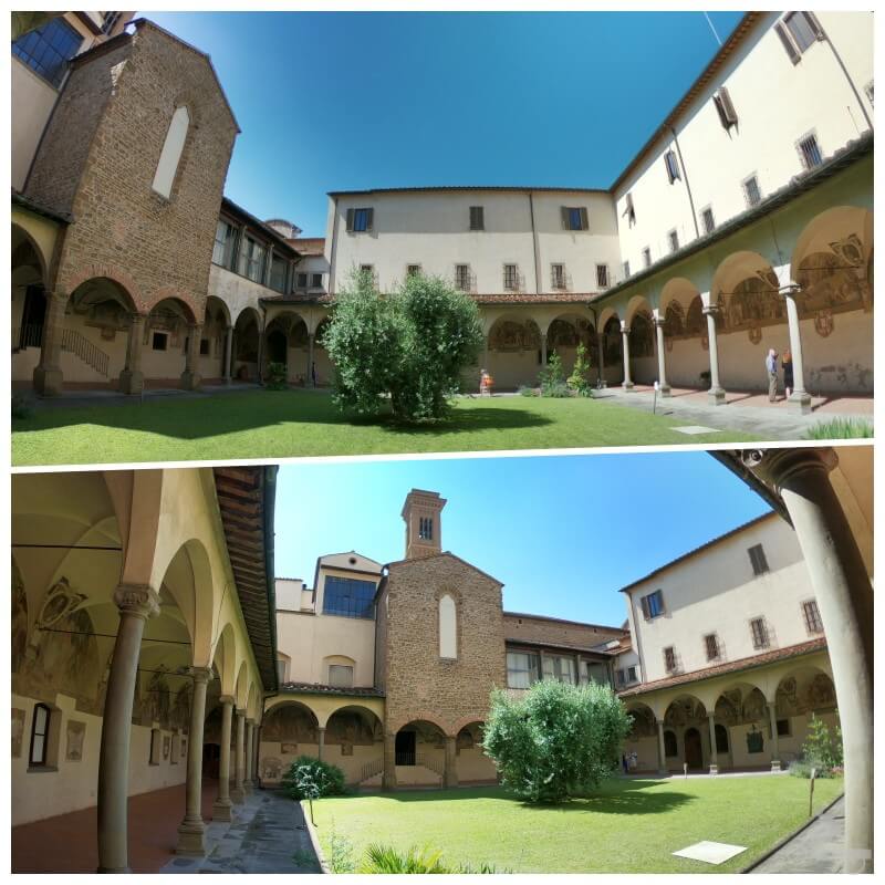 claustro iglesia ognissanti