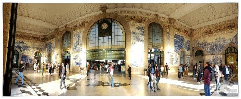 estacion sao bento oporto panoramica
