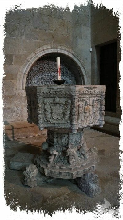 pila bautismal catedral coimbra
