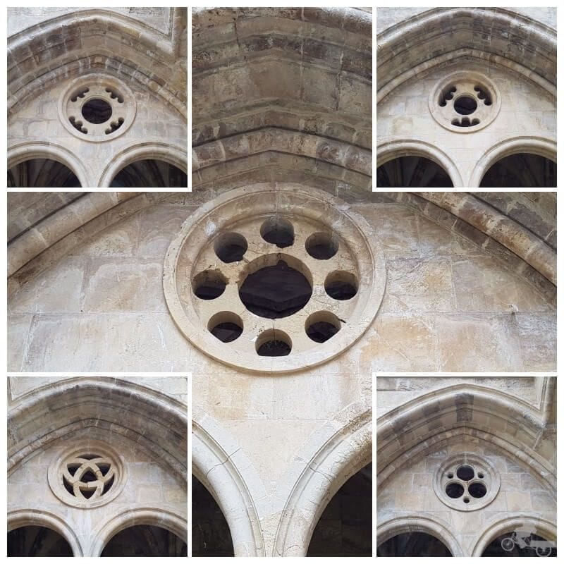exterior rosetones catedral de coimbra