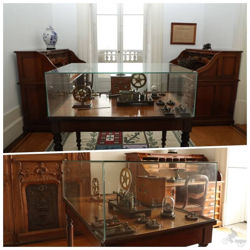 sala del telegrafo de la bolsa de oporto
