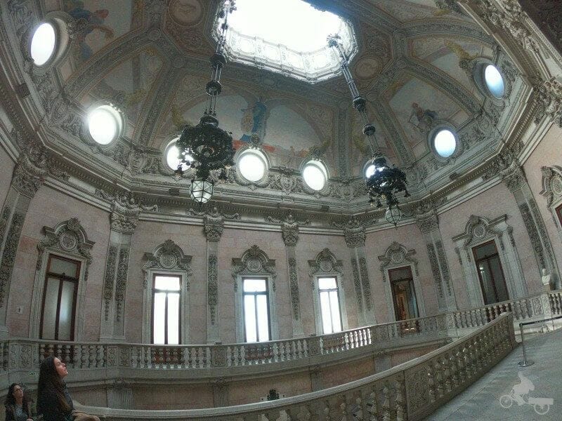 Palacio de la Bolsa de Oporto, escalera noble