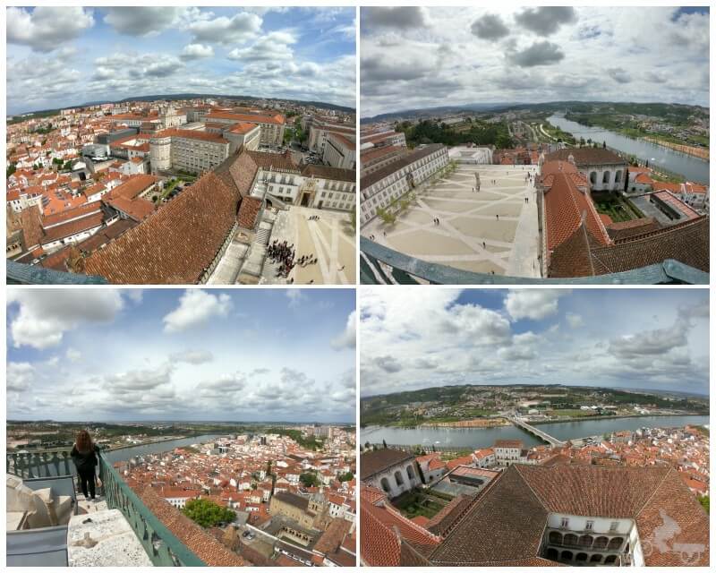 vistas torre universidad coimbra