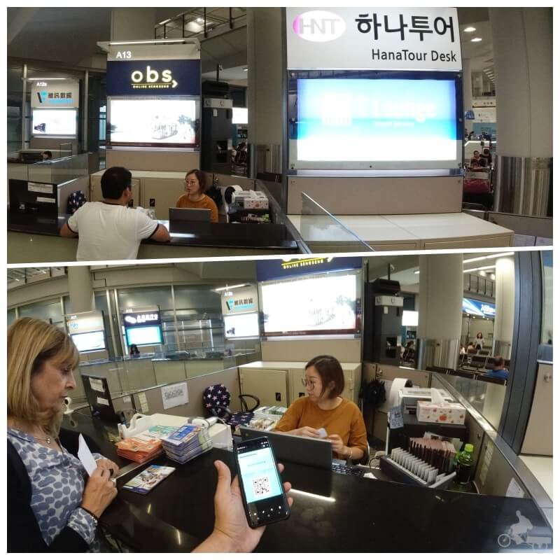 mostrador hong kong pass aeropuerto