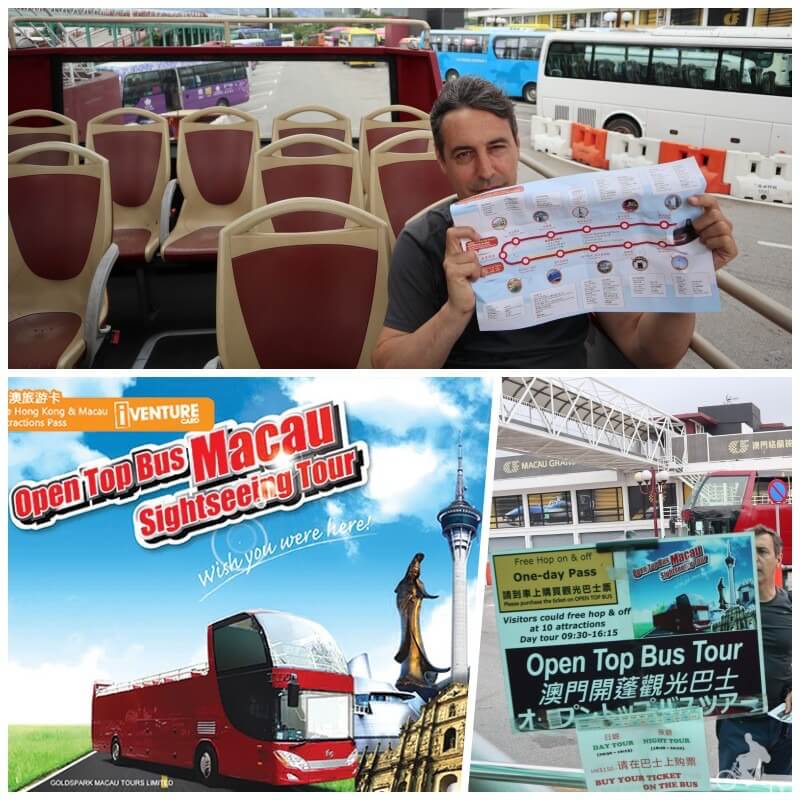 open bus turístico de Macao