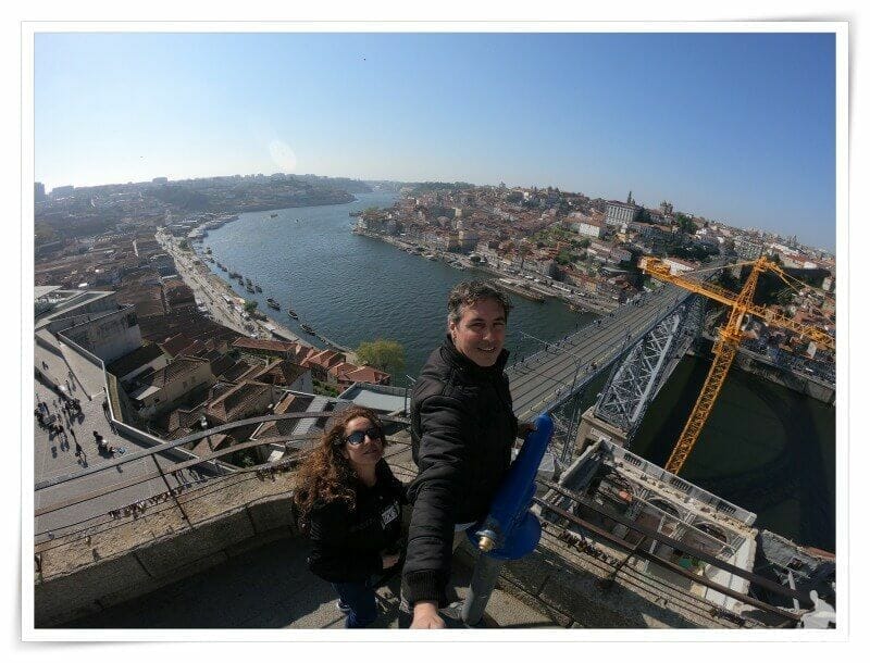 Miradouro da Serra do Pilar sobre Vila Nova de Gaia