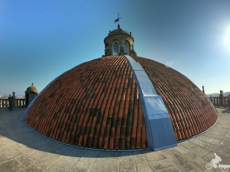 cupula iglesia da Serra do Pilar en Vila Nova de Gaia