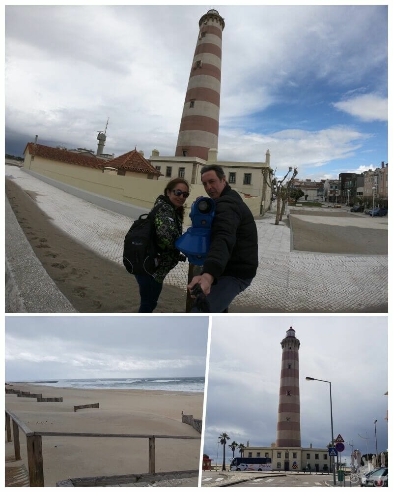 faro de la playa de Barra - faro más alto de portugal