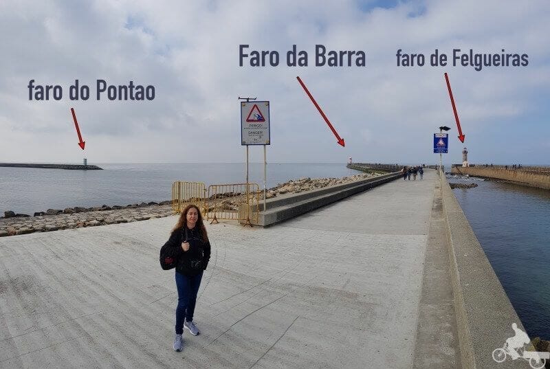 faros de la desembocadura del duero