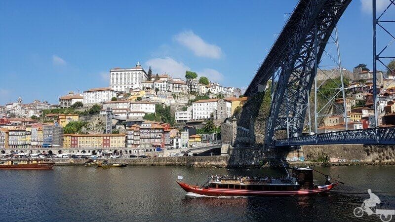 mirador bajo puente don luis i desde Gaia