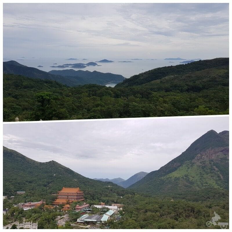 paisaje desde buda tian tan