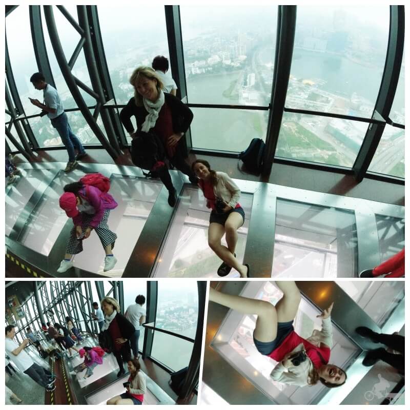 suelo cristal torre de macao