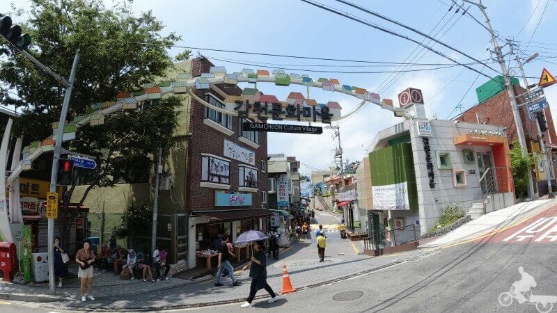 Gamcheon Culture Village puerta entrada