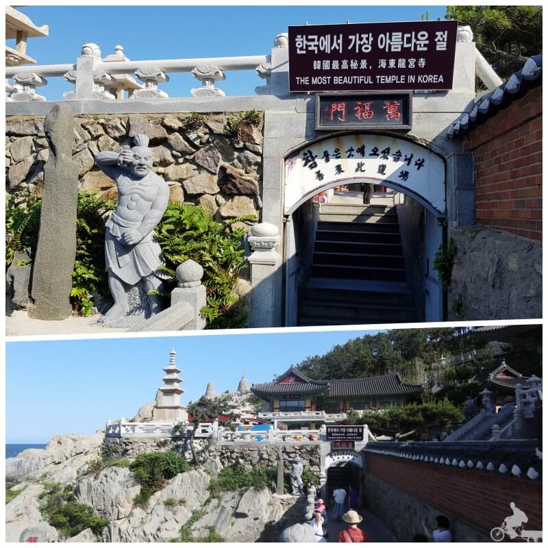 entradaentrada templo haedong yonggungsa