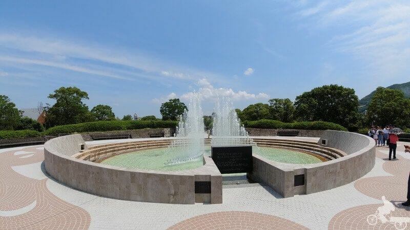 fuente de la paz nagasaki