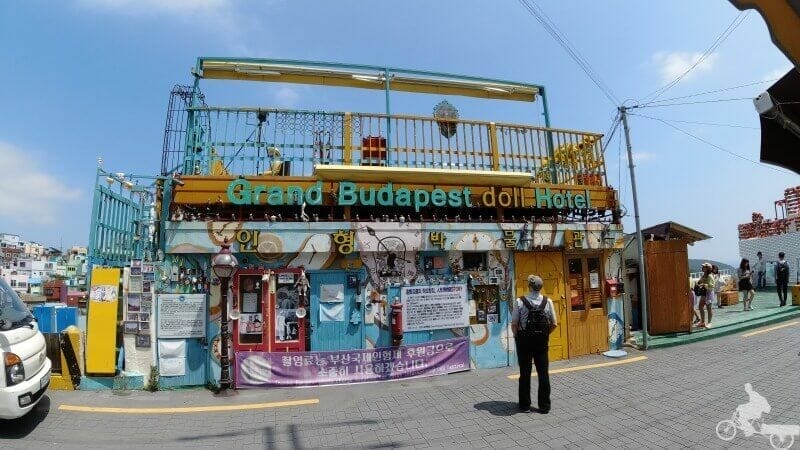 Grand Budapest Doll Hotel gamcheon culture Village