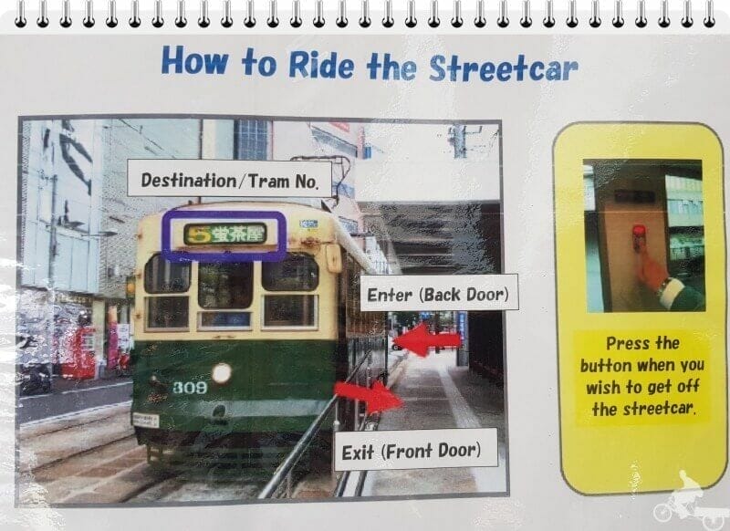 nagasaki tram consejos