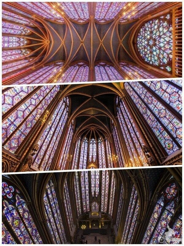 vidrieras de la saint chapelle de parís
