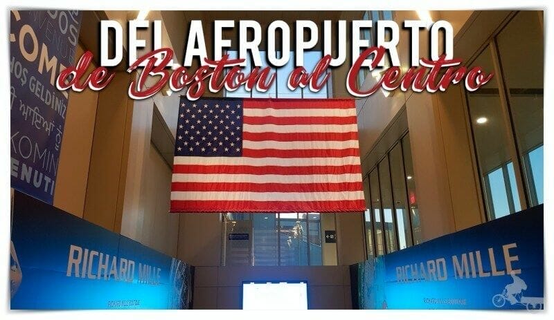 como ir del aeropuerto de Boston al centro