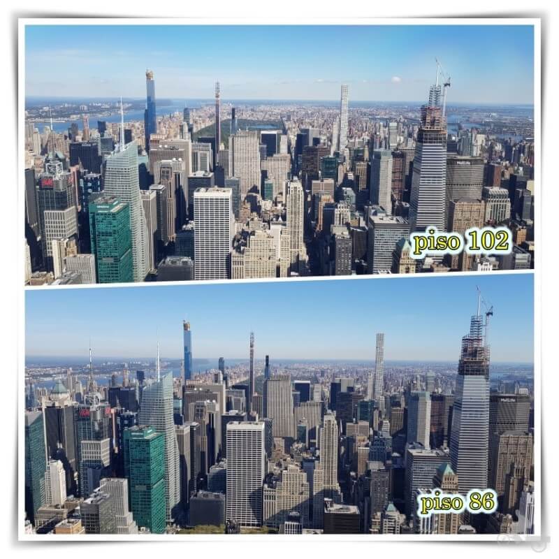 central park desde el piso 102 empire state