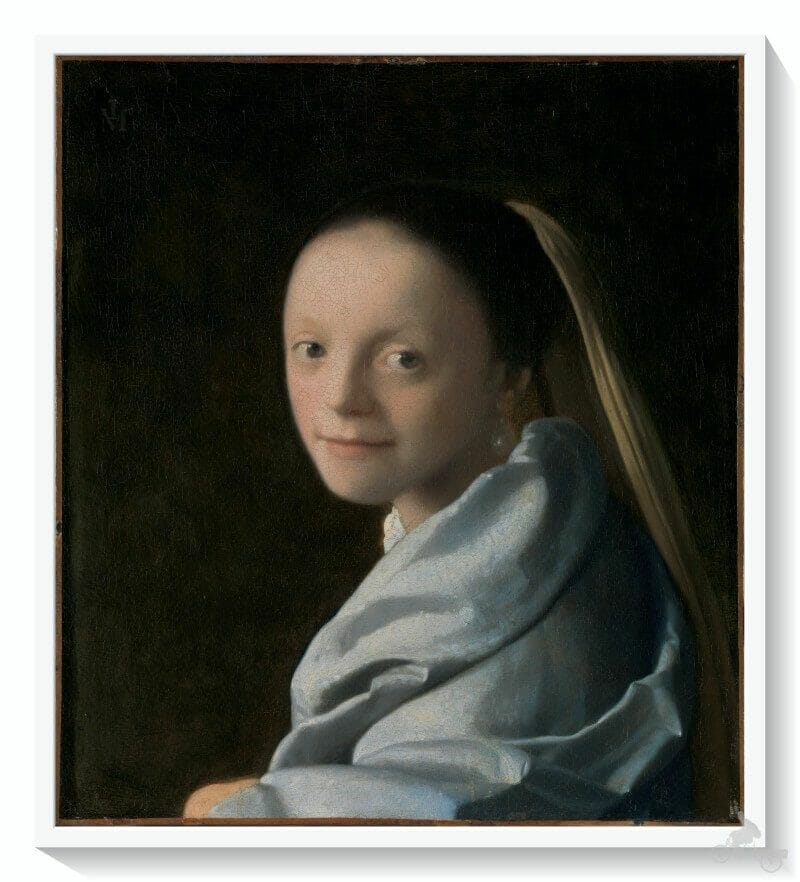 Study of a Young Woman - met