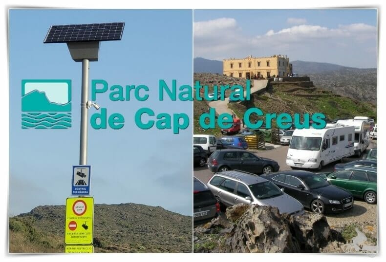 aparcar en el cap de creus